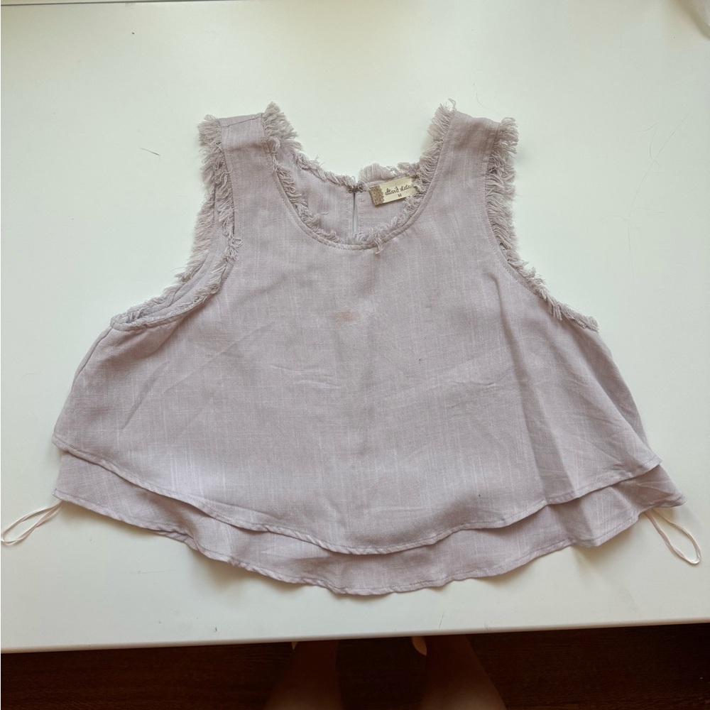 cropped tank top